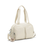 KIPLING-Cool Defea-Medium shoulderbag (with removable shoulderstrap)-Beige Pearl-I6017-3KA