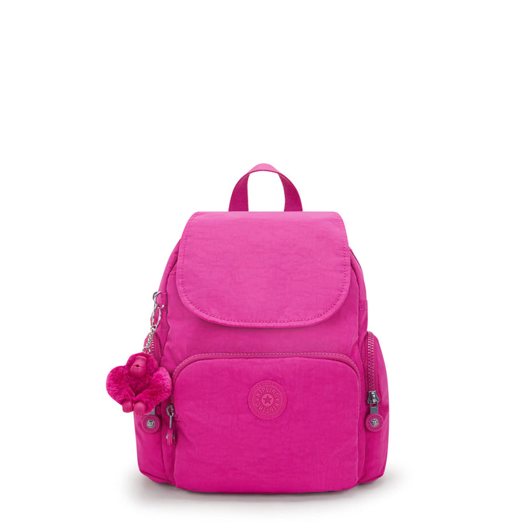 KIPLING Small backpack Female Glowing Fuchsia City Zip Mini I6046-3KU