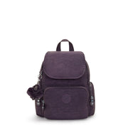 KIPLING Small backpack Female Ultimate Plum City Zip Mini I6046-67U