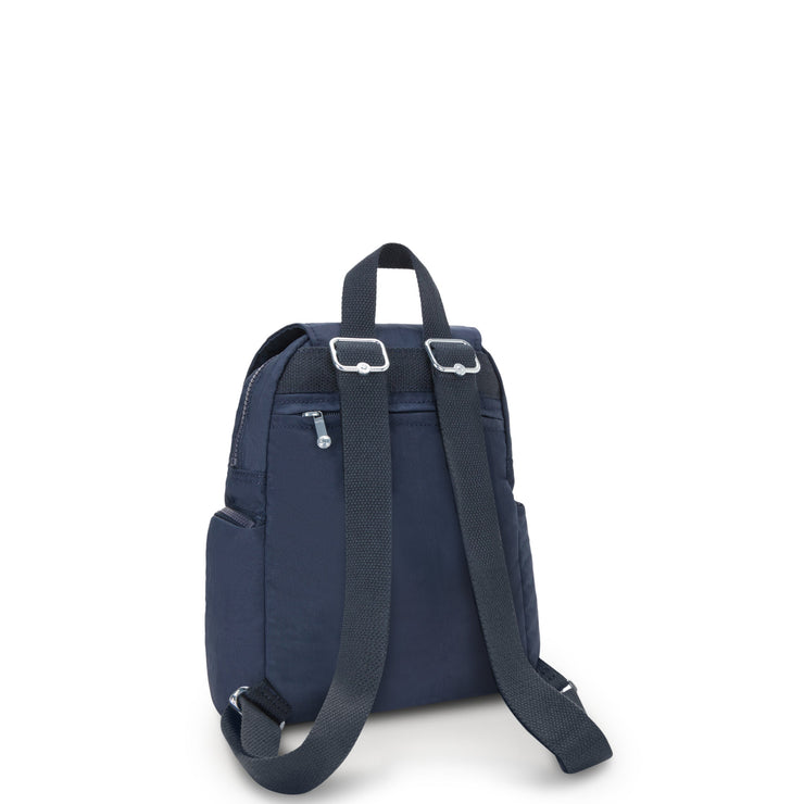 KIPLING-City Zip Mini-Mini Backpack with Adjustable Straps-Blue Bleu 2-I6046-96V