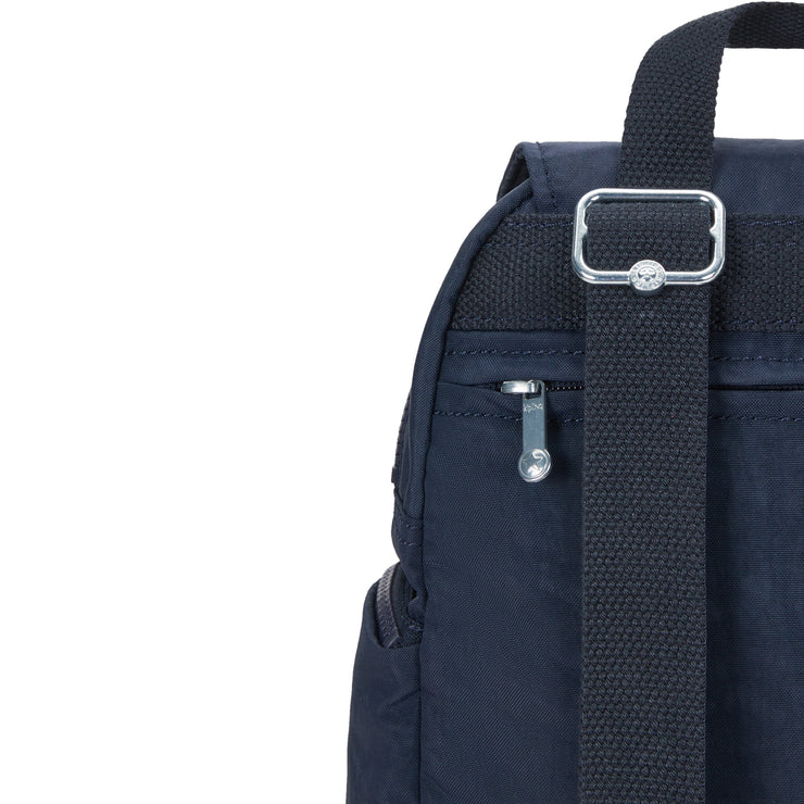 KIPLING-City Zip Mini-Mini Backpack with Adjustable Straps-Blue Bleu 2-I6046-96V