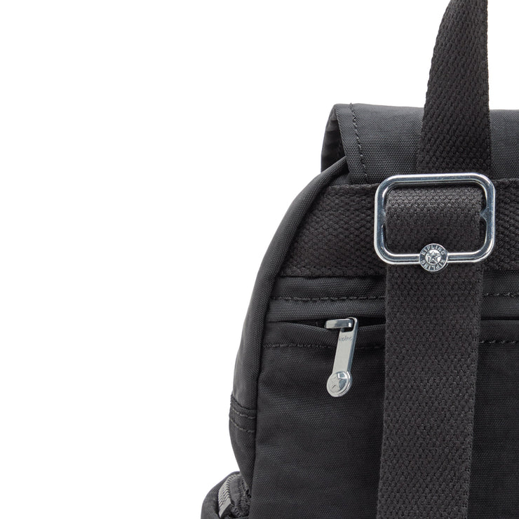 KIPLING-City Zip Mini-Mini Backpack with Adjustable Straps-Black Noir-I6046-P39