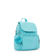 KIPLING Mini Backpack with Adjustable Straps Female Deepest Aqua City Zip Mini