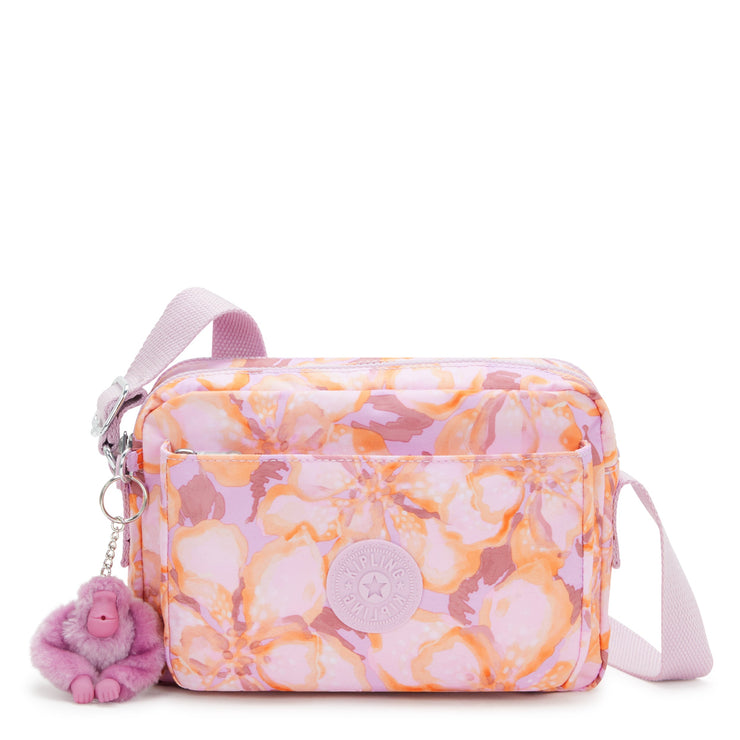 KIPLING-Abanu M-Medium crossbody-Floral Powder-I6237-ES4