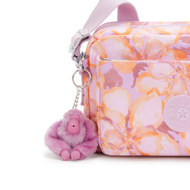 KIPLING-Abanu M-Medium crossbody-Floral Powder-I6237-ES4