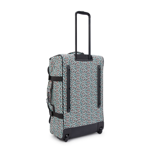 Kipling Edium Wheeled Suitcase With Adjustable Straps Female Abstract Print Aviana M