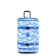 KIPLING-Aviana M-edium Wheeled Suitcase with Adjustable Straps-Diluted Blue-I6311-TX9