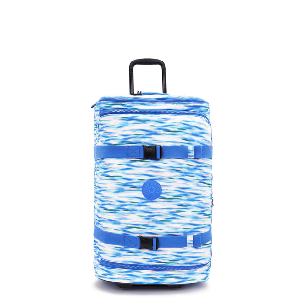 KIPLING-Aviana M-edium Wheeled Suitcase with Adjustable Straps-Diluted Blue-I6311-TX9