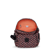 KIPLING Small backpack Female Dancing Bouquet City Zip S I6345-46X