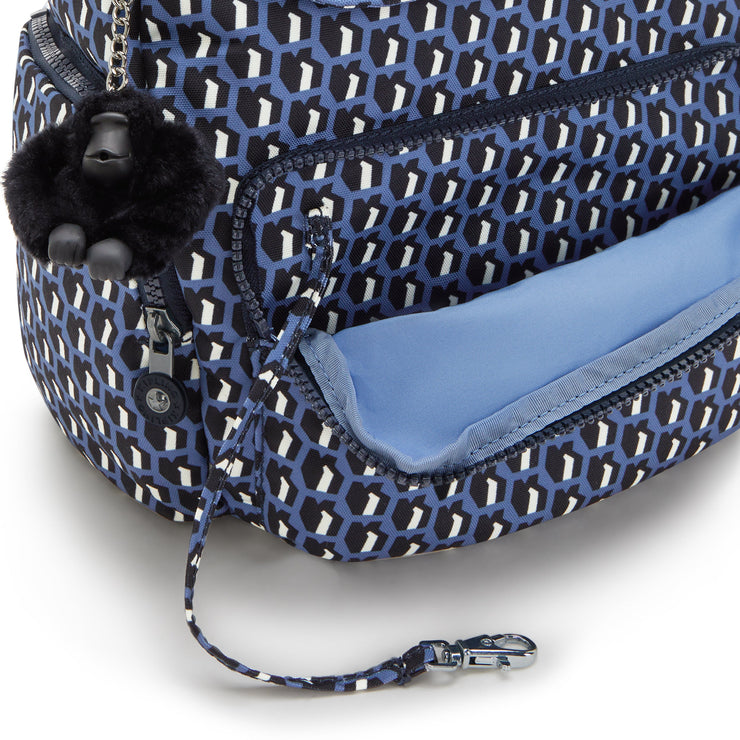 KIPLING Small backpack Female 3D K Blue City Zip S I6345-4JS