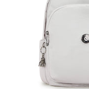 KIPLING Medium Backpack Female Silver Night Delia I6371-8EL