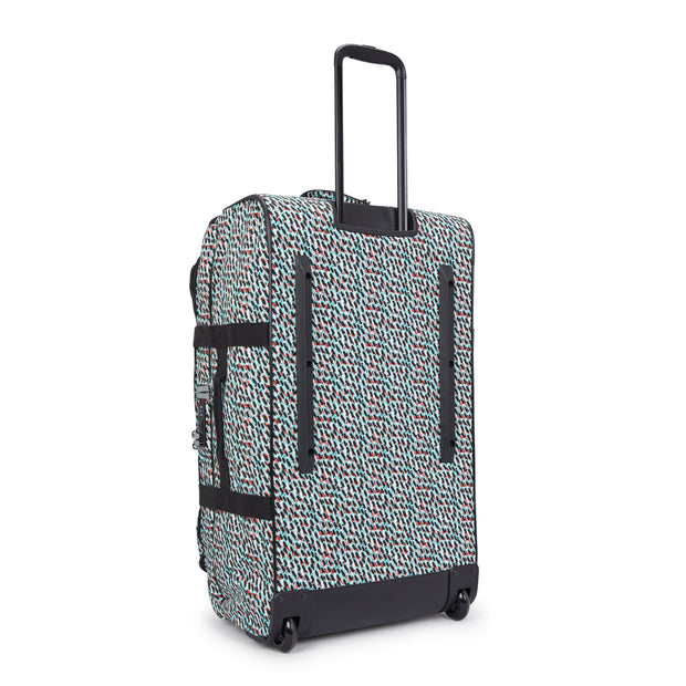 Kipling Large Wheeled Luggage Female Abstract Print Aviana L