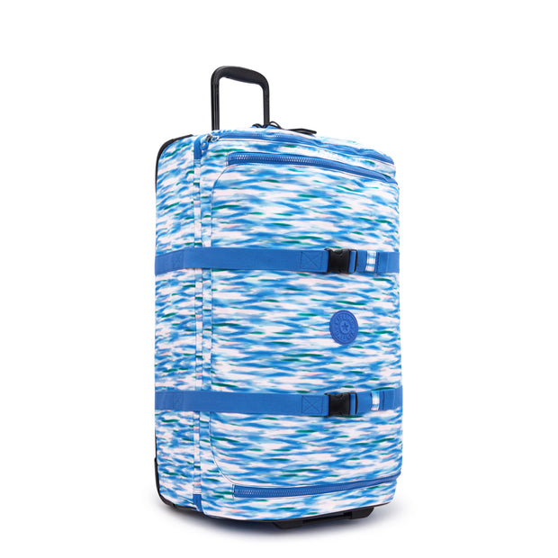 KIPLING-Aviana L-Large wheeled luggage-Diluted Blue-I6584-TX9