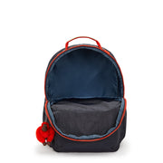 KIPLING Large backpack (with laptop compartment) Unisex Iron Letter Fun Seoul Lap  -  I6658-LM8