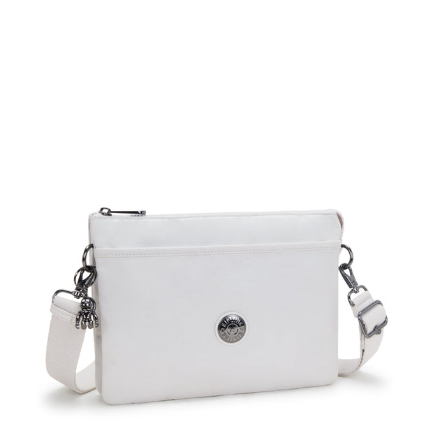 KIPLING Medium crossbody (with removable strap) Female Silver Night Riri L I6679-8EL