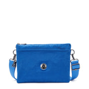 KIPLING-Riri L-Medium crossbody (with removable strap)-Satin Blue-I6679-S9H