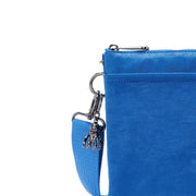 KIPLING-Riri L-Medium crossbody (with removable strap)-Satin Blue-I6679-S9H