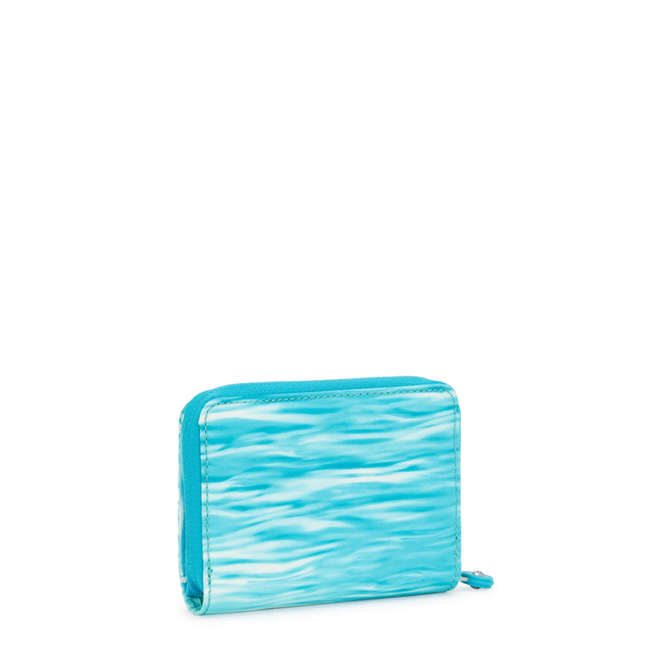 KIPLING Medium wallet Female Aqua Pool Money Love