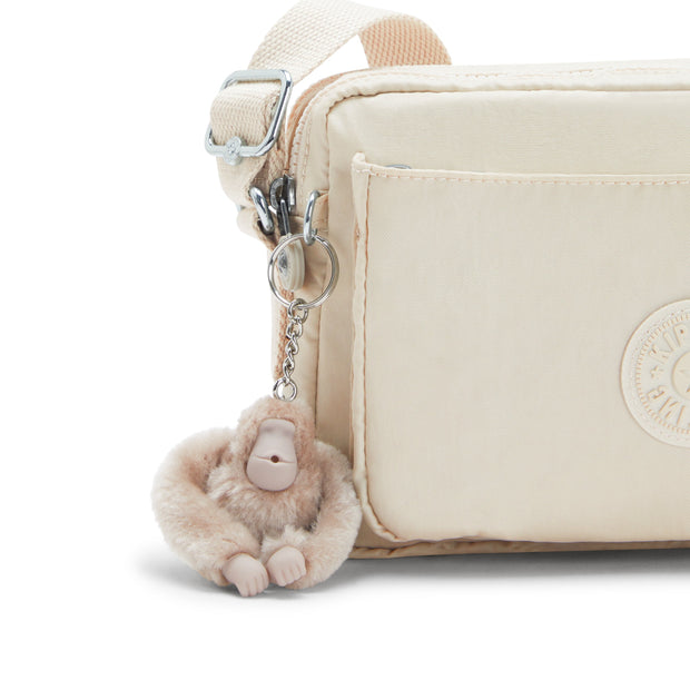 KIPLING-Abanu M-Medium crossbody-Beige Pearl-I6831-3KA