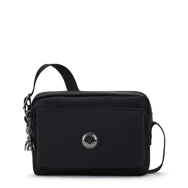 KIPLING-Abanu M-Medium crossbody-Endless Black-I6847-TB4