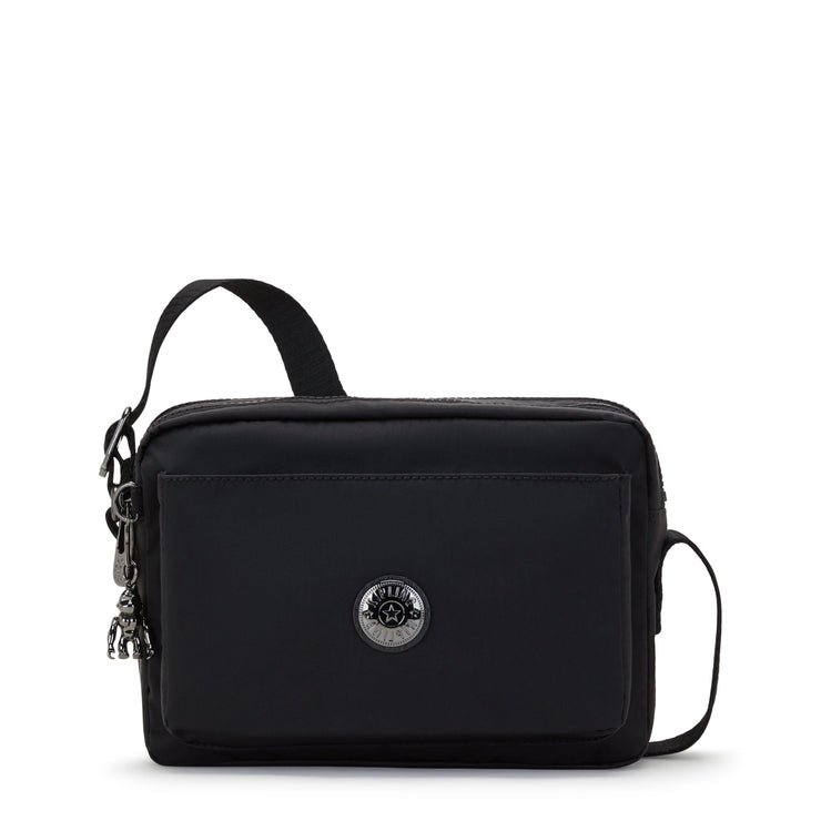 KIPLING-Abanu M-Medium crossbody-Endless Black-I6847-TB4