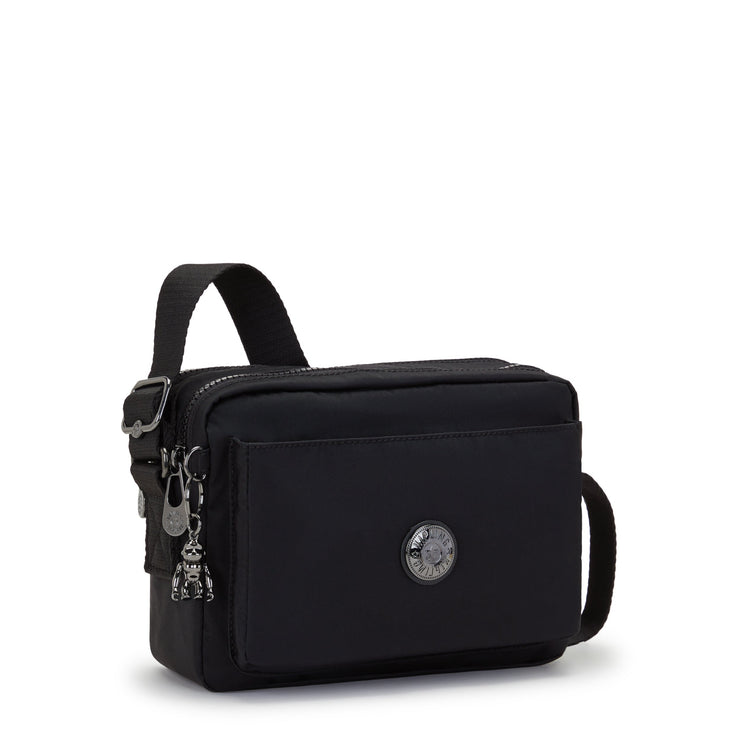 KIPLING-Abanu M-Medium crossbody-Endless Black-I6847-TB4