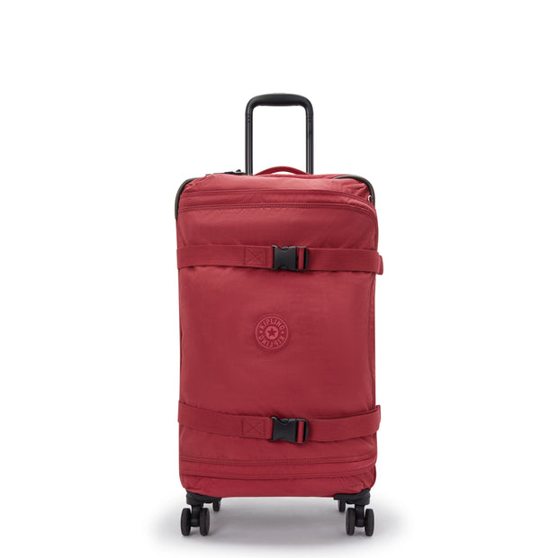 Kipling Spontaneous M Funky Red Medium Wheeled Luggage I6918-4SS