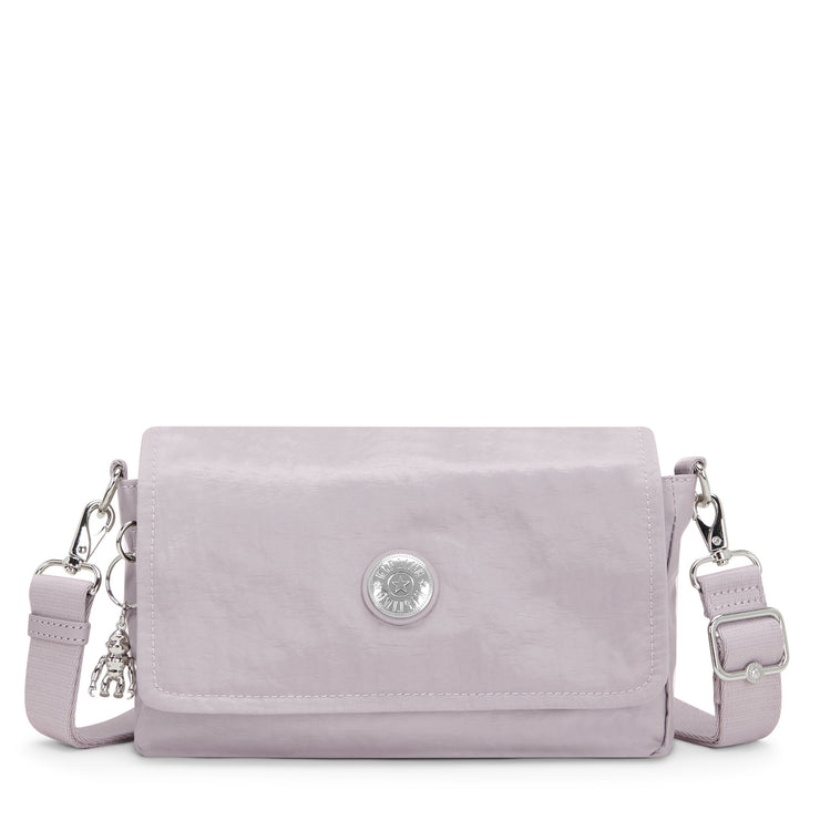 KIPLING-Aras-Small shoulderbag (with removable strap)-Gleam Silver-I6941-K6G