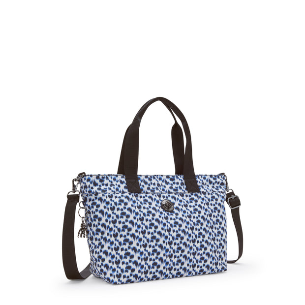 KIPLING-Colissa S-Small tote (with detachable shoulderstrap)-Curious Leopard-I6951-1HZ