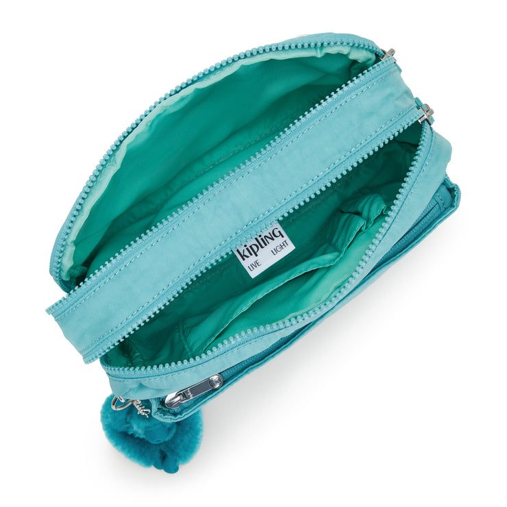 KIPLING Medium crossbody Female Deepest Aqua Abanu M