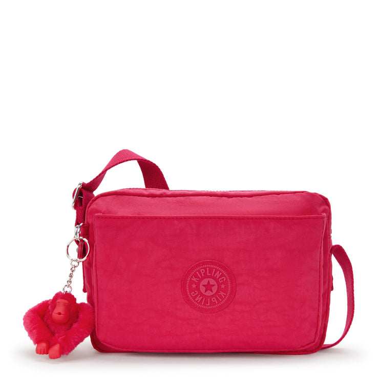 KIPLING-Abanu M-Medium crossbody-Confetti Pink-I7076-T73