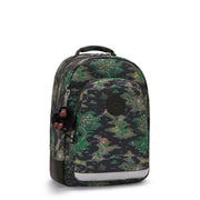 KIPLING Large backpack (with laptop protection) Unisex Camo Treasure Class Room I7090-3PB