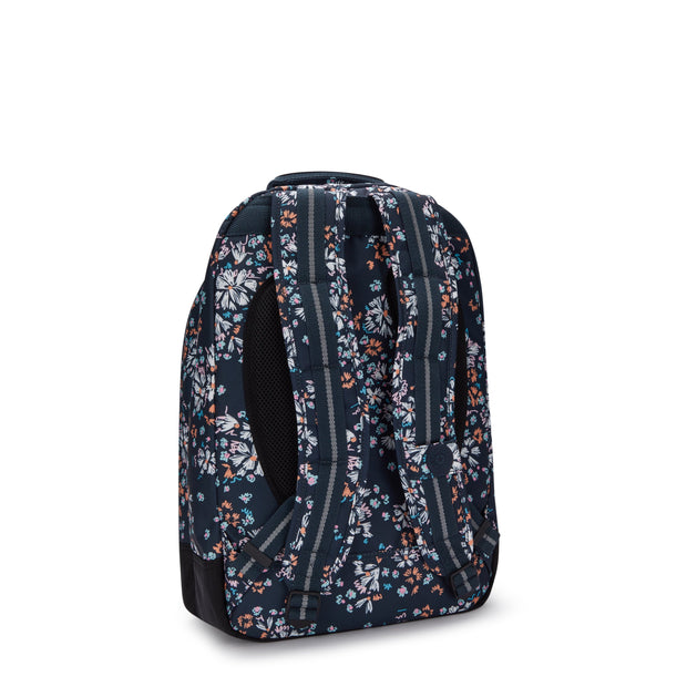 KIPLING Large backpack (with laptop protection) Female Flower Field Class Room I7090-5GB