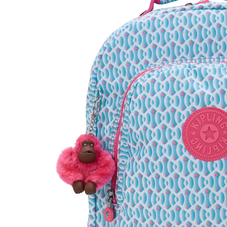 KIPLING Large backpack (with laptop protection) Female Dreamy Geo C Class Room  -  I7090-D1W