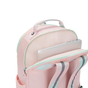 KIPLING Large backpack (with laptop compartment) Female Blush Metallic Seoul Lap  -  I7135-E7L