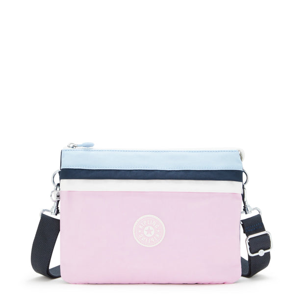 KIPLING-Easy Riri L-Medium crossbody (with removable strap)-L Pink Blue Bl-I7237-9KR