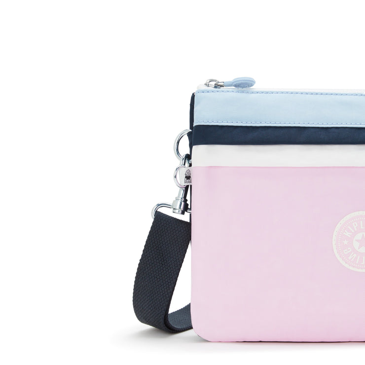 KIPLING-Easy Riri L-Medium crossbody (with removable strap)-L Pink Blue Bl-I7237-9KR