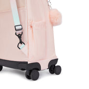 KIPLING Large wheeled backpack (with laptop protection) Female Blush Metallic New Zea  -  I7267-E7L