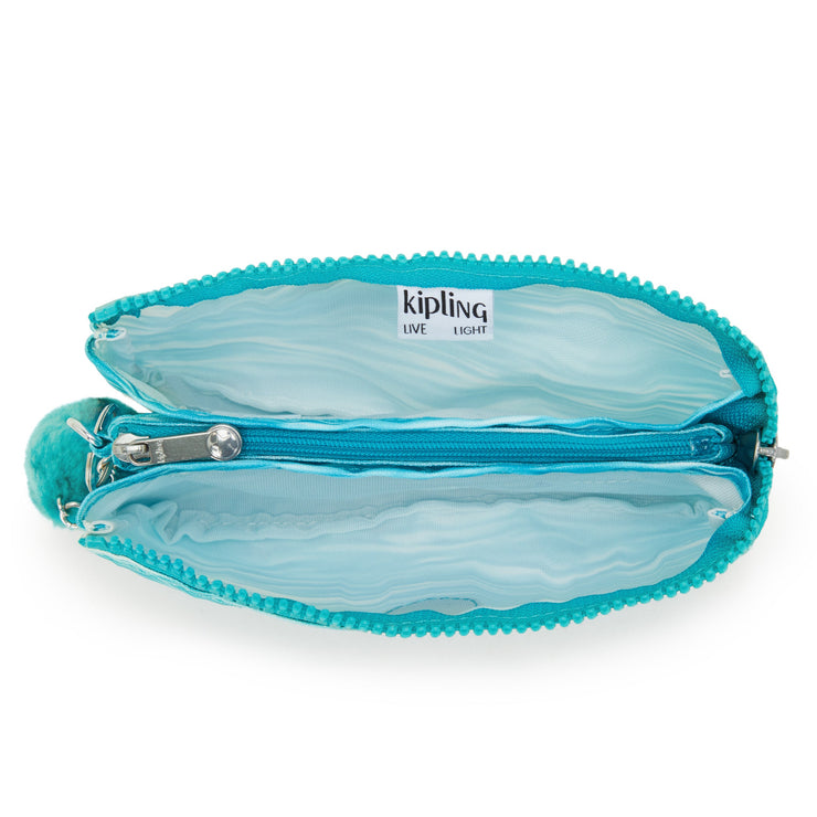 KIPLING Large purse Female Aqua Pool Creativity L