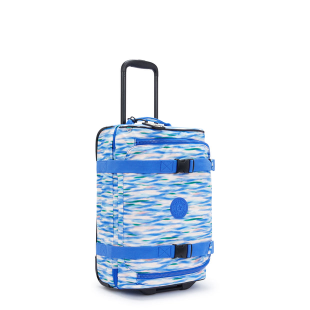 KIPLING-Aviana S-Small wheeled luggage-Diluted Blue-I7428-TX9