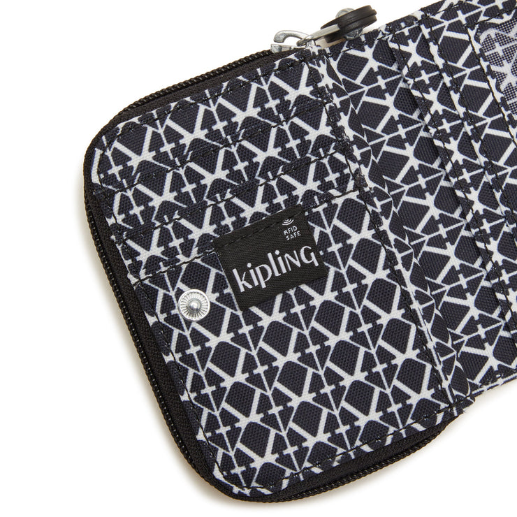 KIPLING-Tops-Small wallet-Signature Print-I7436-DD2