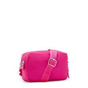 KIPLING-Milda-Barbie™ Milda Crossbody Bag With Detachable and Adjustable Shoulder Straps-Power Pink-I7473-BA2