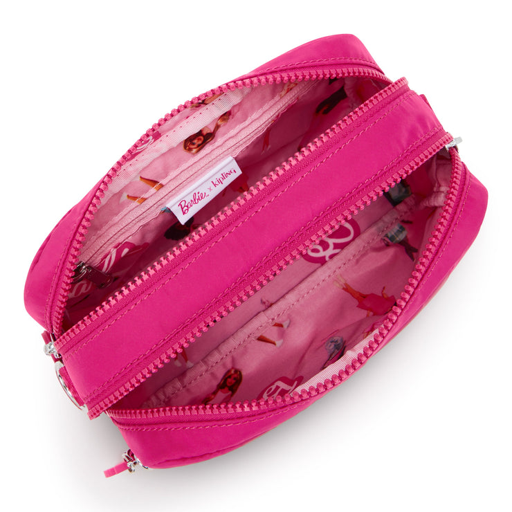 KIPLING-Milda-Barbie™ Milda Crossbody Bag With Detachable and Adjustable Shoulder Straps-Power Pink-I7473-BA2