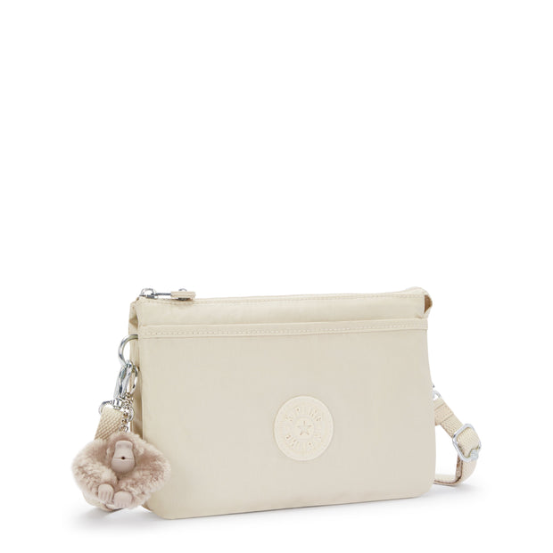 KIPLING-Riri-Small crossbody (with removable strap)-Beige Pearl-I7502-3KA