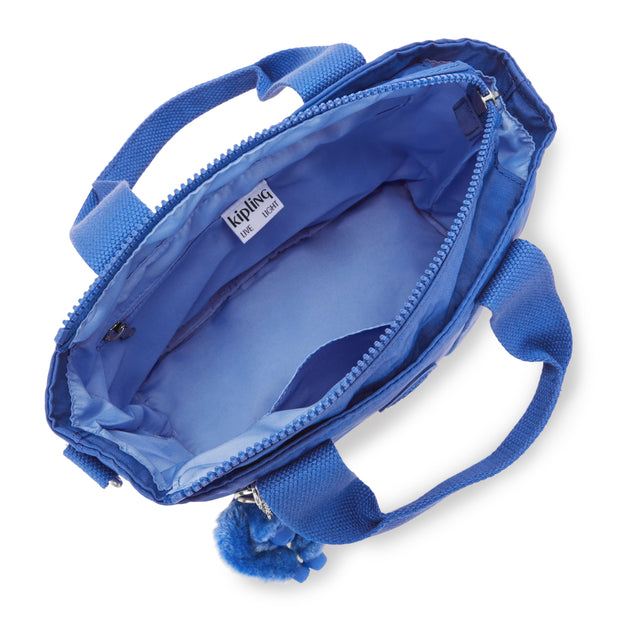 KIPLING-Minta-Small shoulder bag (with removable shoulder strap)-Havana Blue-I7541-JC7