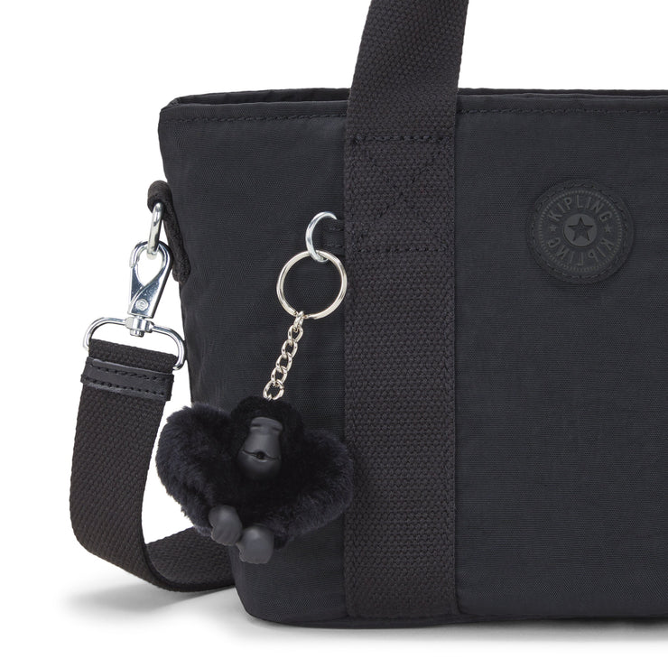 KIPLING-Minta-Small shoulder bag (with removable shoulder strap)-Black Noir-I7541-P39