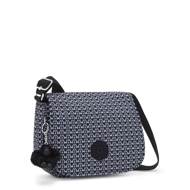 KIPLING-Loreen M-CROSSBODY-Signature Print-I7601-DD2