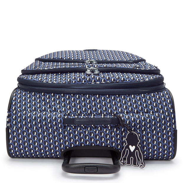 Kipling New Youri Spin L 3D K Blue Large Expandable Spinner I7640-4JS