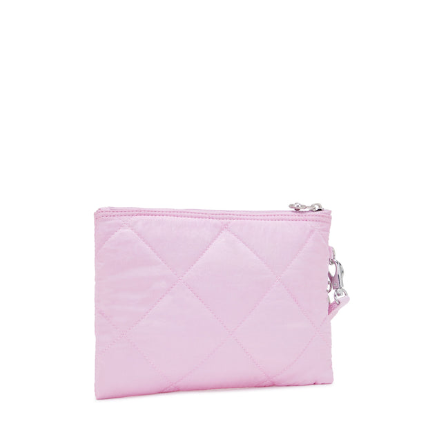 KIPLING-Fancy-Large Flat Pouch (with wristlet)-Blooming P Qlt-I7668-AQ1