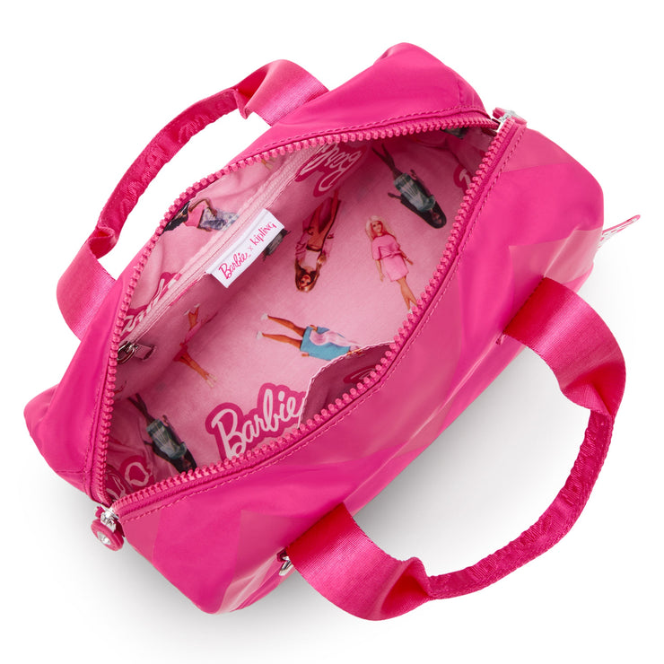 KIPLING-Bina M-Barbie™ Medium Handbag With Detachable And Adjustable Shoulder Straps-Power Pink-I7678-BA2